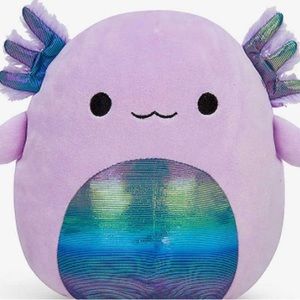 Squishmallow axolotl purple shiny belly